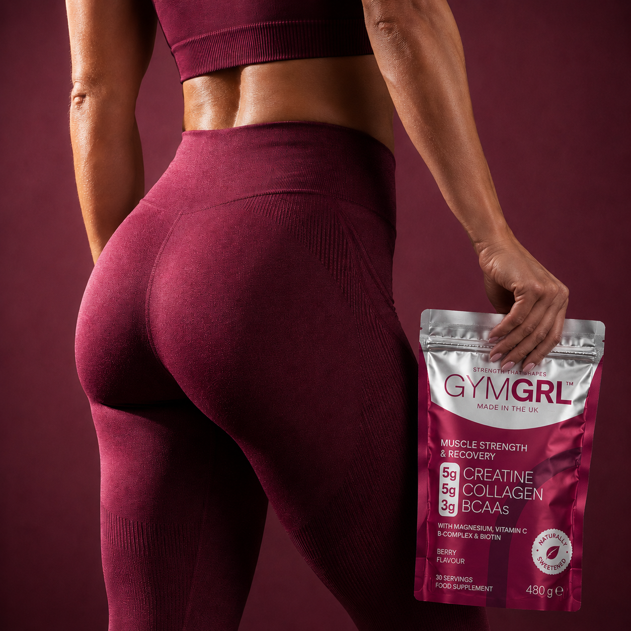 Collagen powder tub
